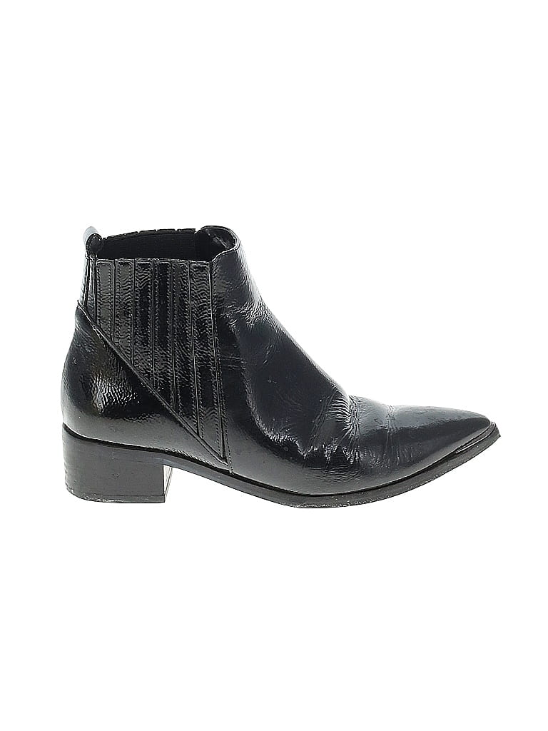 Marc Fisher Black Ankle Boots Size 6 1/2 - photo 1