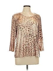 Zenergy By Chico's 3/4 Sleeve T Shirt