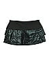 Lucky in Love Solid Black Casual Skirt Size L - photo 1