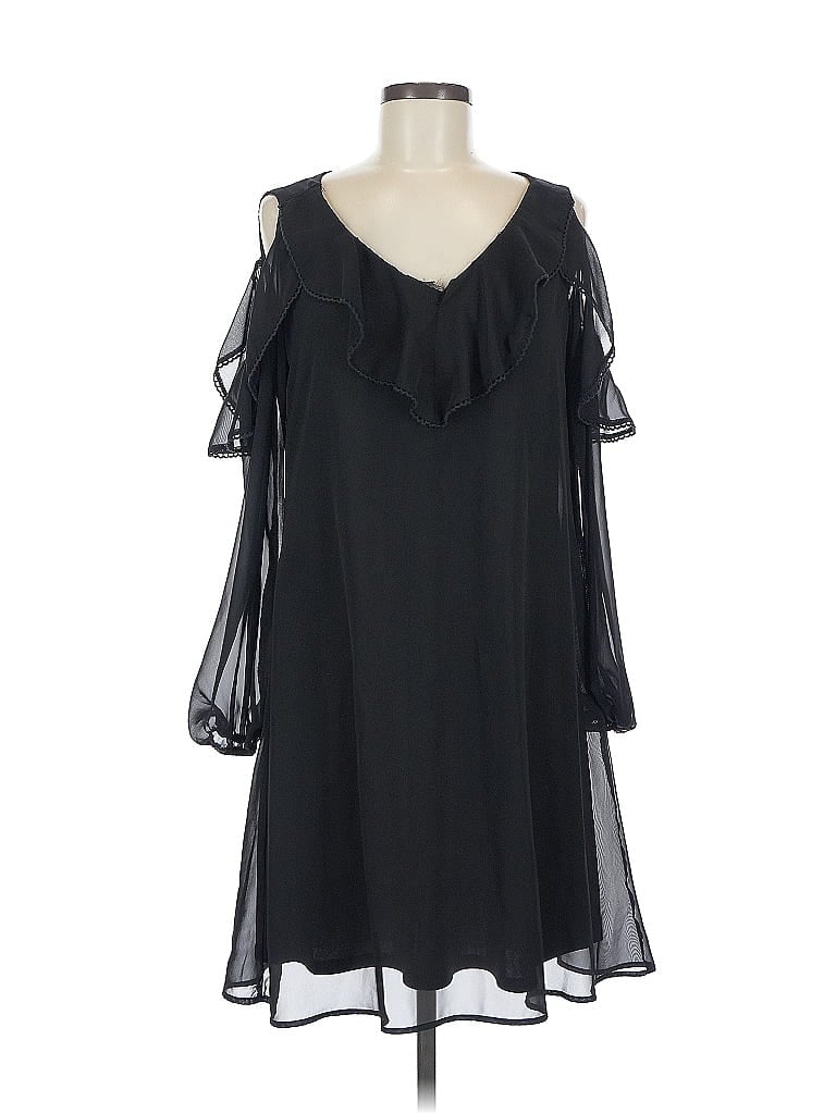 Pre-owned Taylor Cocktail Dress In Black