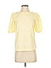 LC Lauren Conrad Yellow Short Sleeve Blouse Size XS - photo 1