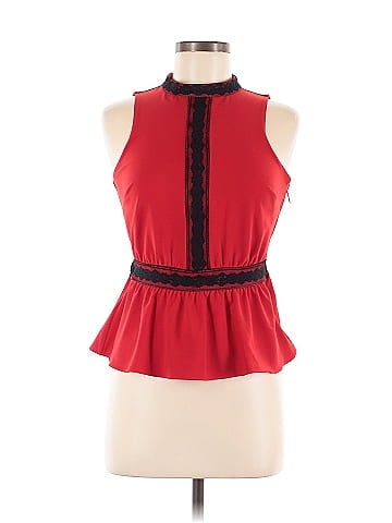 Bebe Sleeveless Blouse (view 1)