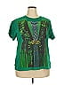 Disney Parks 100% Cotton Green Short Sleeve T-Shirt Size XXL - photo 1