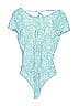 Haute Monde Teal Bodysuit Size S - photo 1