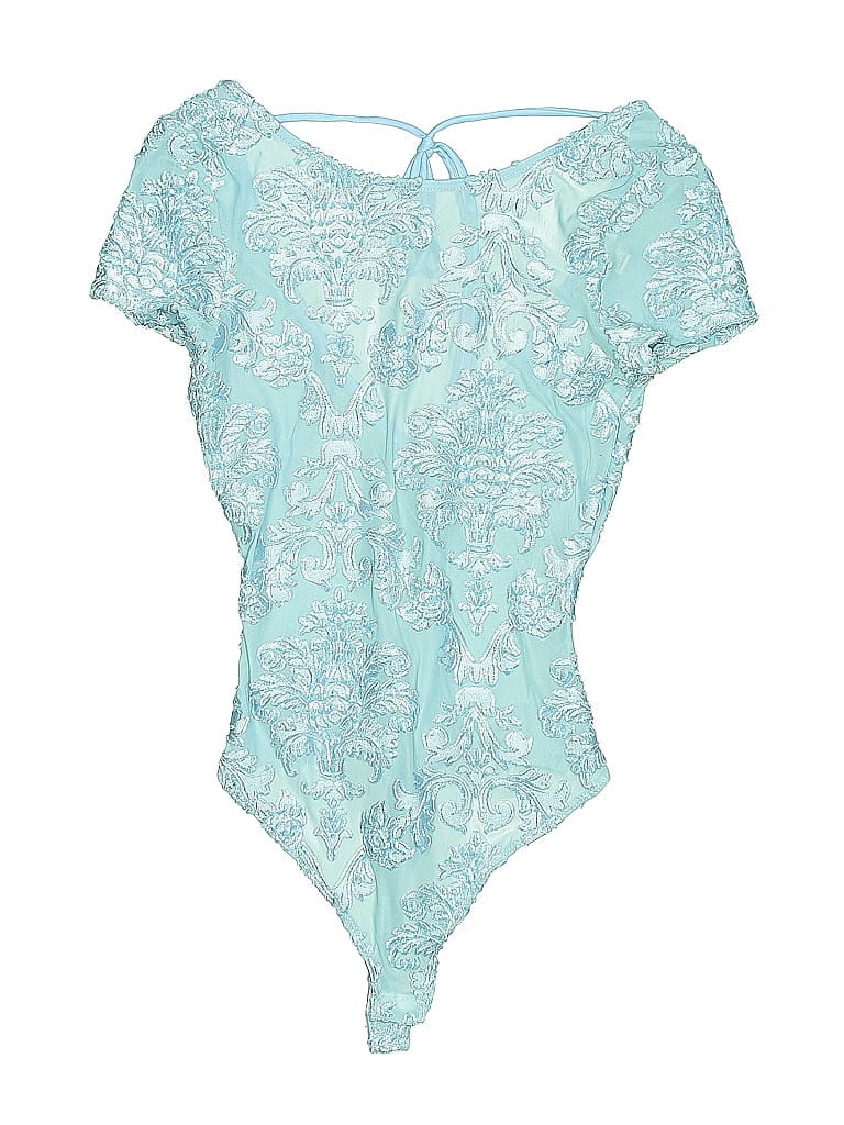 Haute Monde Teal Bodysuit Size S - photo 1