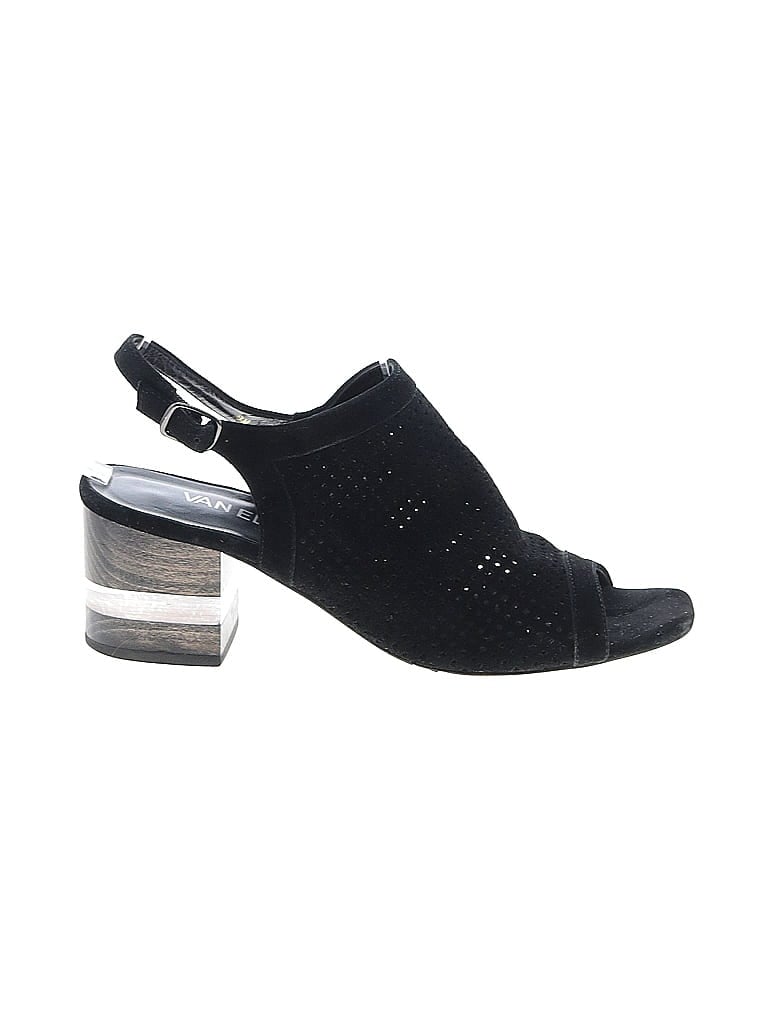 Pre-owned Vaneli Heels In Black