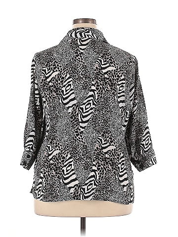 Notations 3/4 Sleeve Blouse (view 2)