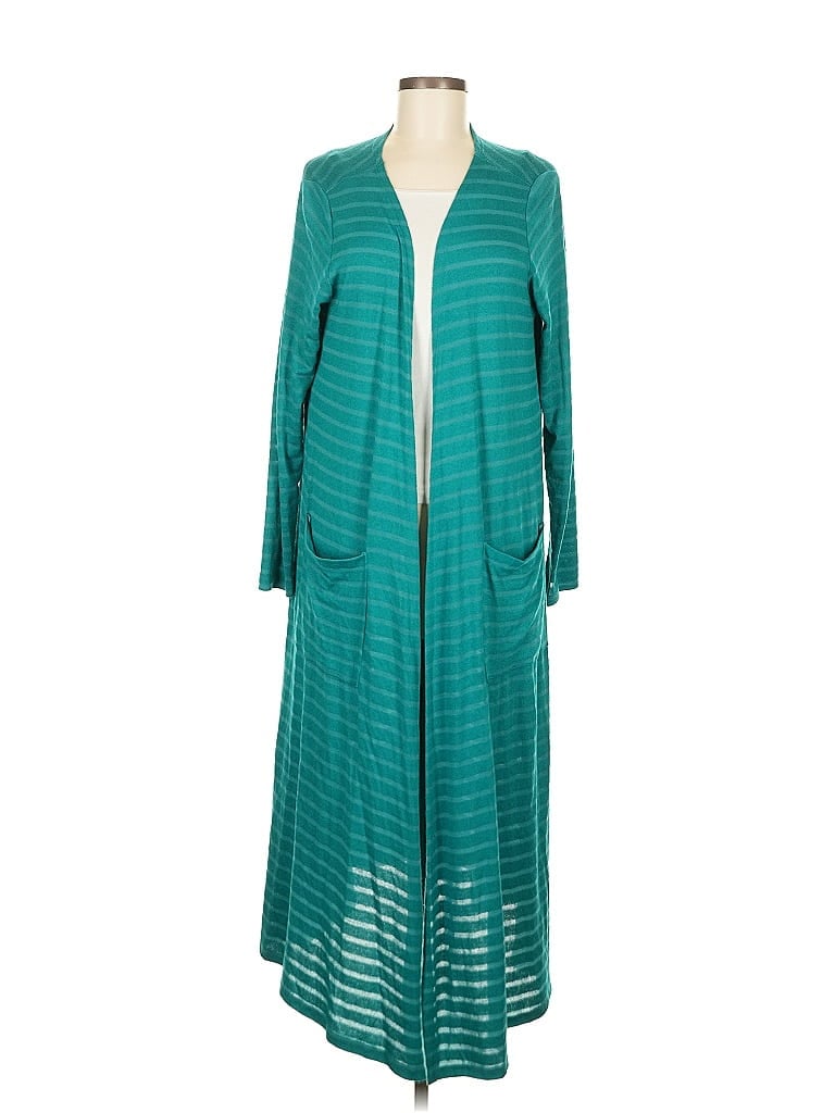 Pre-owned Lularoe Cardigan Sweater In Blue