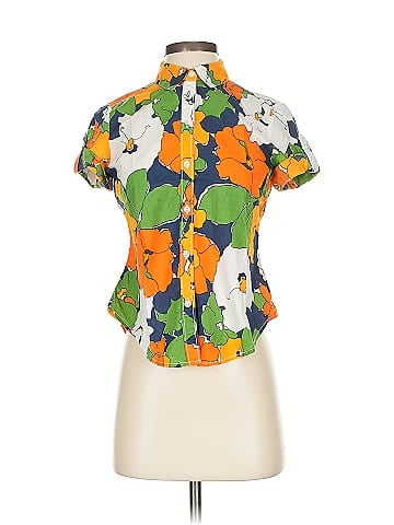 Liz Claiborne Short Sleeve Blouse (view 1)