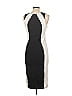 Arden B. Color Block Black Cocktail Dress Size L - photo 2