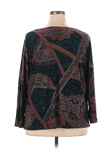 Carole Little 3/4 Sleeve Top (view 2)