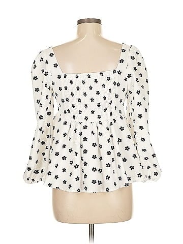 Molly Green 3/4 Sleeve Blouse (view 2)