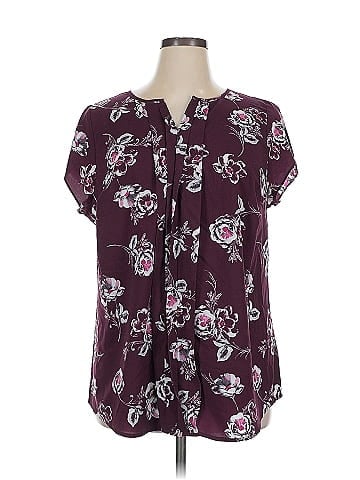 Croft & Barrow Short Sleeve Blouse (view 1)