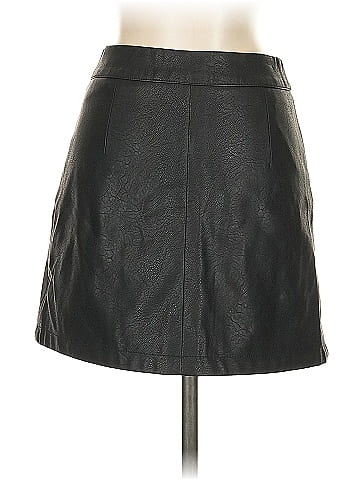 Only Faux Leather Skirt (view 2)