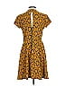 Xhilaration 100% Polyester Paisley Yellow Casual Dress Size S - photo 2