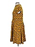 Xhilaration 100% Polyester Paisley Yellow Casual Dress Size S - photo 5