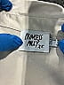 Princess Polly 100% Recycled Polyester Metallic Ivory Long Sleeve Blouse Size 10 - photo 7