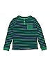 Mini Boden 100% Cotton Green Long Sleeve Top Size 11 (big kids) - photo 1