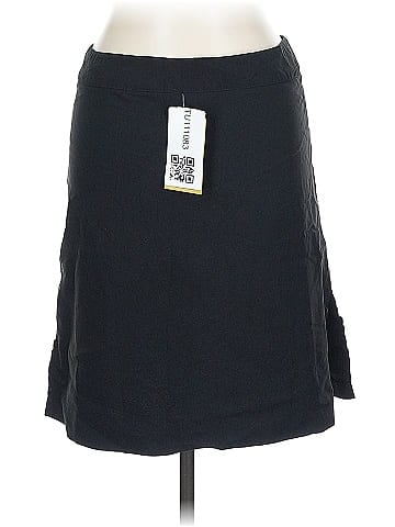 Studio Y Black Skirt with Lace Details (view 2)