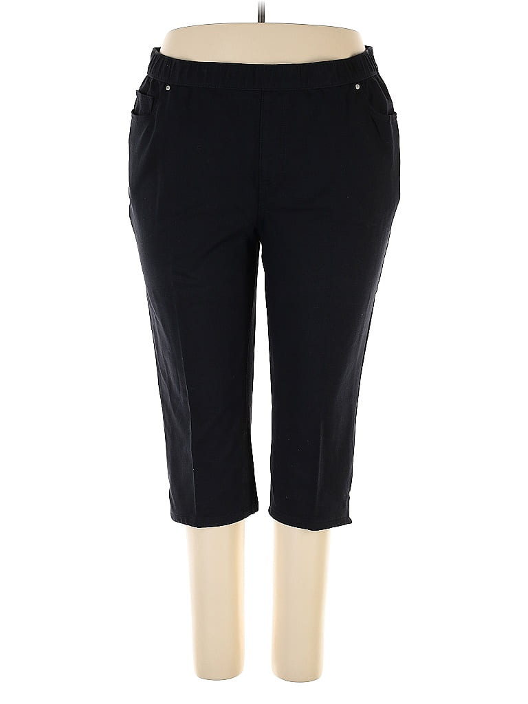 Catherines Black Active Pants Size 2X - photo 1