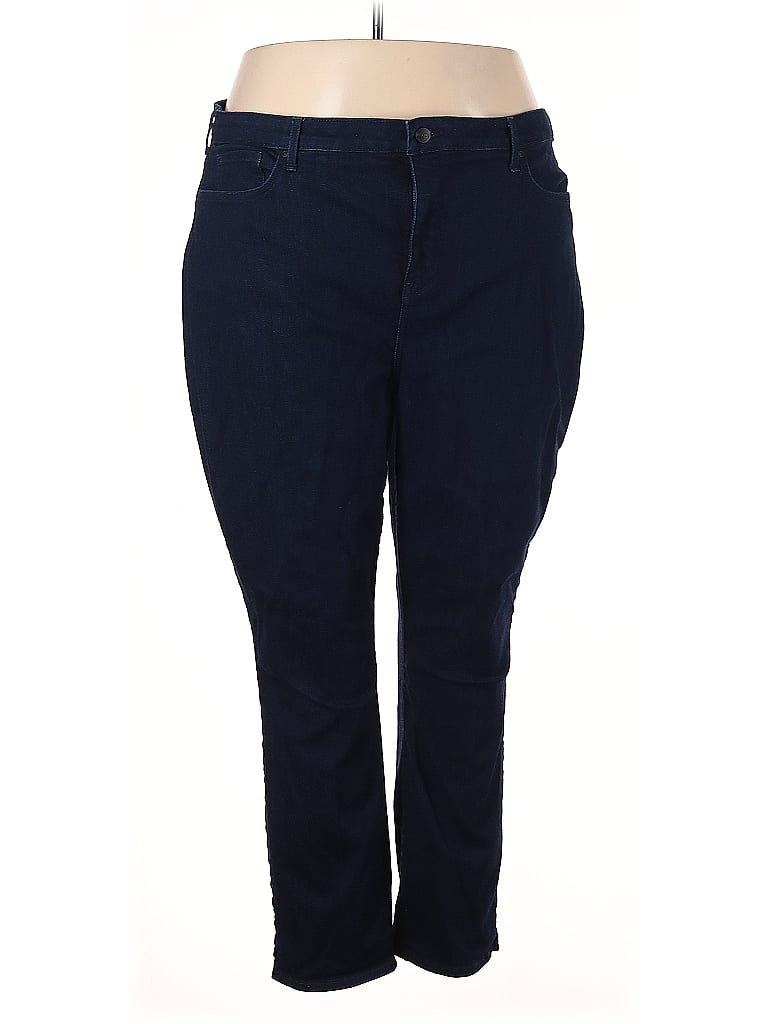 Pre-owned Curves 360 By Nydj Jeans In Blue