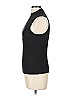 Eri + Ali Black Sleeveless T-Shirt Size L - photo 4