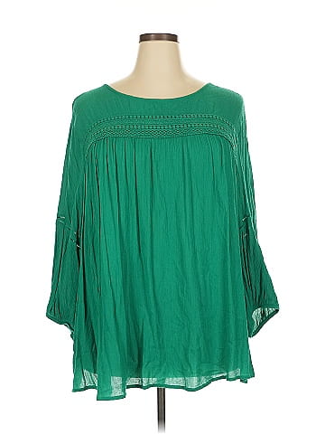 St. John's Bay 3/4 Sleeve Blouse (view 1)
