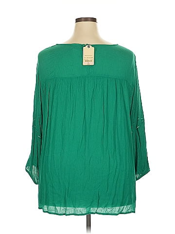 St. John's Bay 3/4 Sleeve Blouse (view 2)