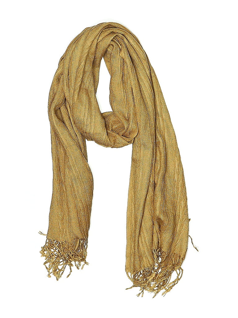 Pashmina Gold Tan Scarf One size - photo 1