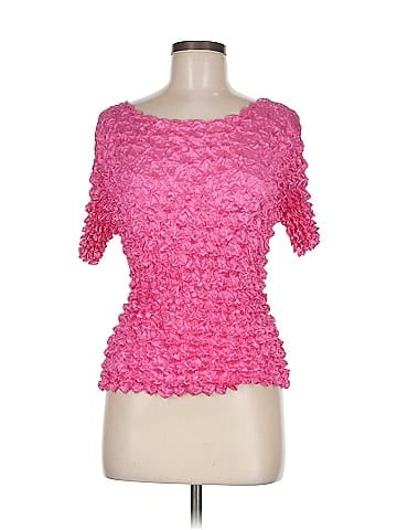 f.c Crinkled Pink Top Chic (view 1)
