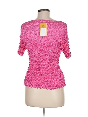 f.c Crinkled Pink Top Chic (view 2)