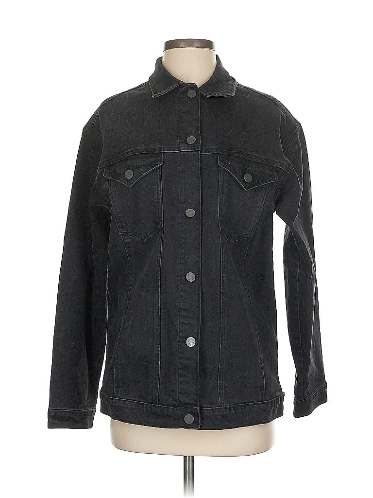 The Drop Black Denim Jacket Size XXS - photo 1