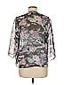 Alex Evenings 100% Polyester Gray Kimono Size M - photo 2