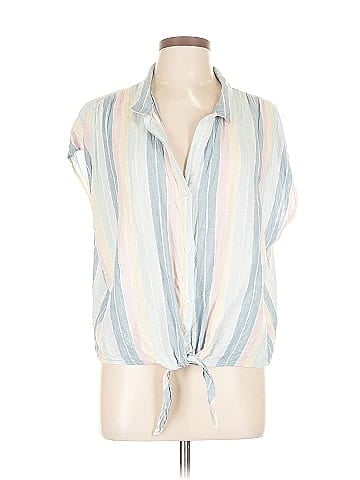 Blue Rain Sleeveless Blouse (view 1)
