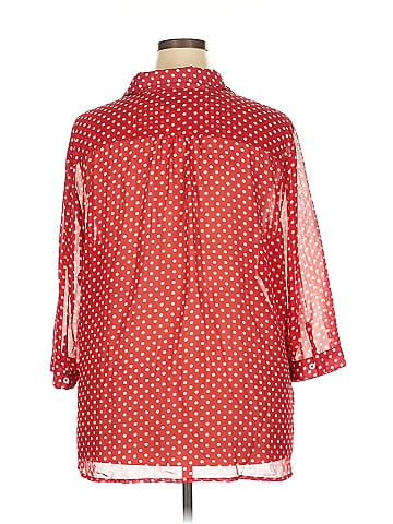 Susan Graver 3/4 Sleeve Blouse (view 2)