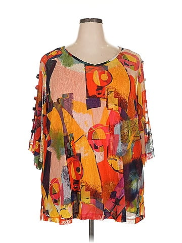 Ali Miles 3/4 Sleeve Blouse (view 1)