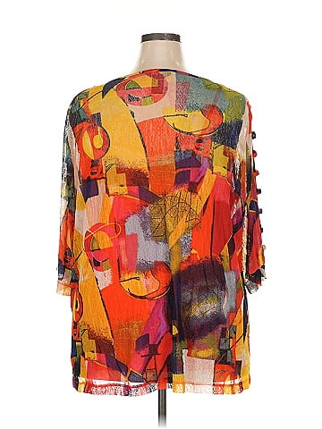 Ali Miles 3/4 Sleeve Blouse (view 2)