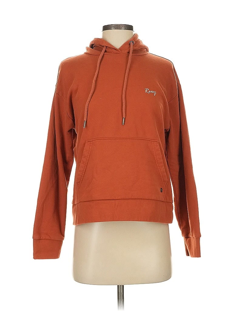 Roxy Orange Pullover Hoodie Size XS - photo 1