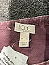 LOGO by Lori Goldstein 100% Cotton Burgundy Purple 3/4 Sleeve Top Size XL - photo 7
