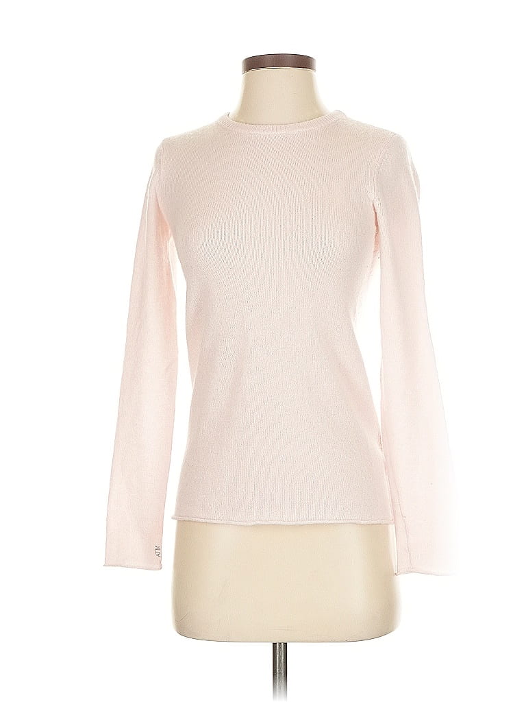 ATM 100% Cashmere Ivory Cashmere Pullover Sweater Size XS - photo 1