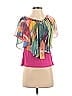 Desigual 100% Polyester Pink Sleeveless Blouse Size S - photo 1