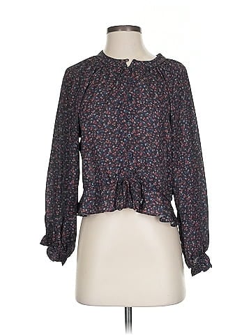 OUTERKNOWN Long Sleeve Blouse (view 1)