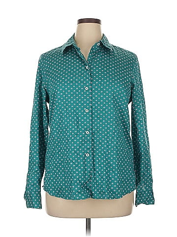 Foxcroft Long Sleeve Button-Down Shirt (view 1)