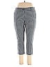 Hilary Radley Houndstooth Blue Casual Pants Size 14 - photo 1