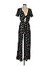 Veveret Polka Dots Black Jumpsuit Size S - photo 1