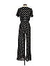 Veveret Polka Dots Black Jumpsuit Size S - photo 2