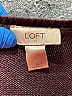 Ann Taylor LOFT Outlet Burgundy Pullover Sweater Size XL - photo 3