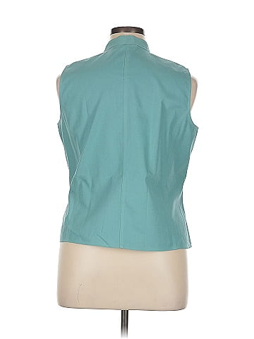 Jones New York Collection Sleeveless Button-Down Shirt (view 2)