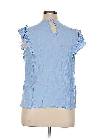 Scoop Short Sleeve Blouse (view 2)