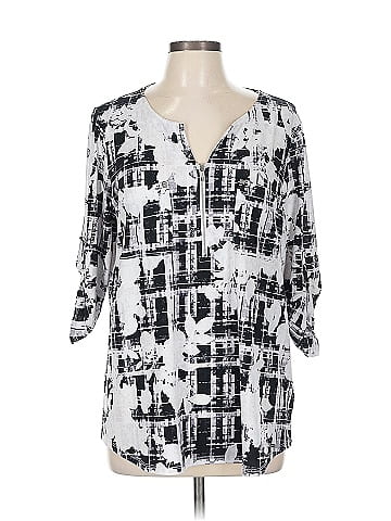 Ellen Tracy 3/4 Sleeve Blouse (view 1)